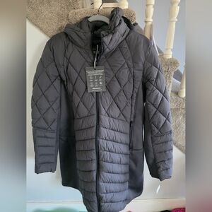 Performance Black Quilted Jacket - XL